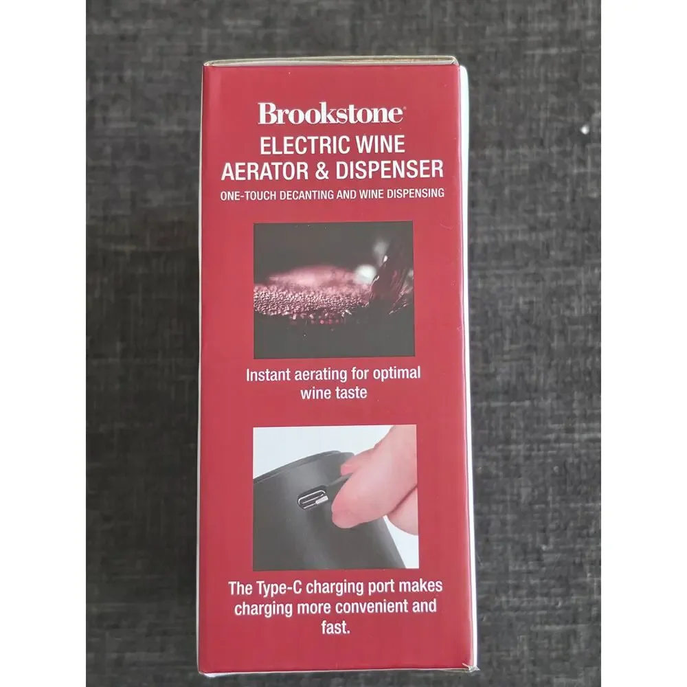Brookstone electric wine